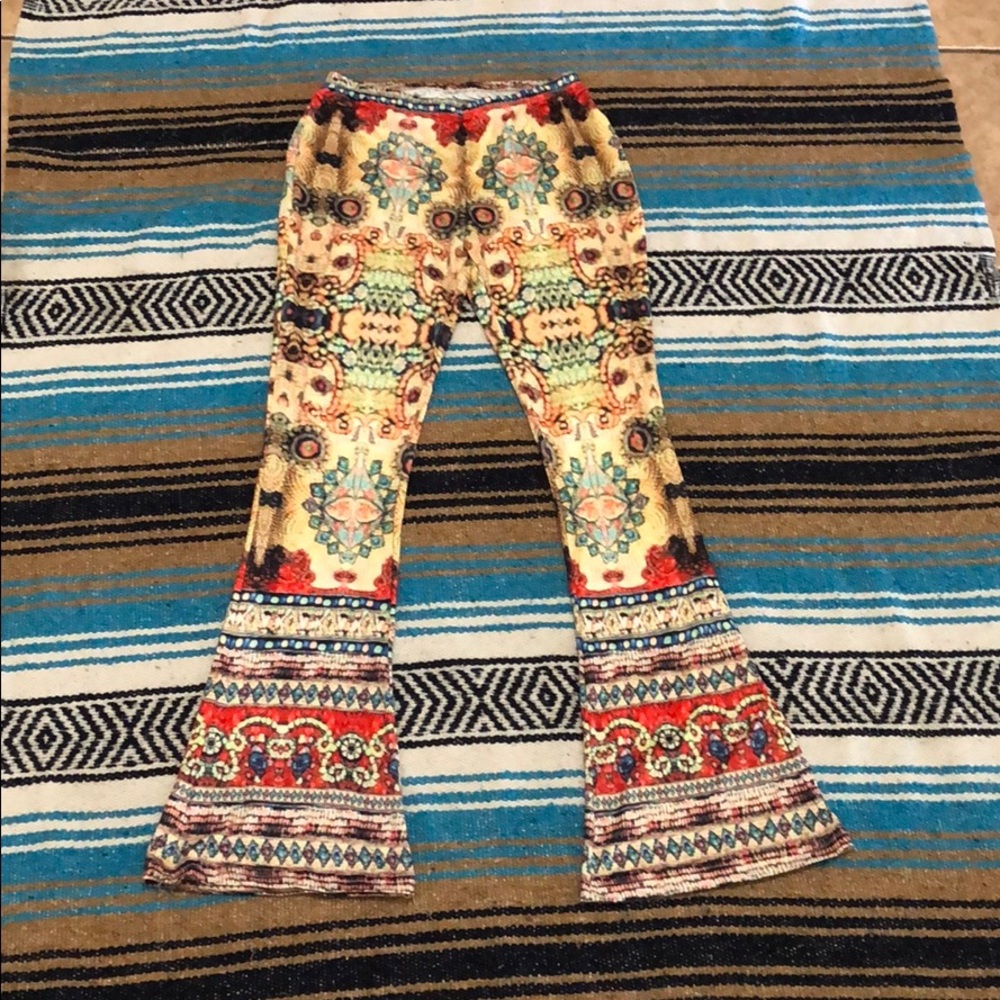 💖LAST CHANCE💖 Trippy Hippie Bell Bottom Pants